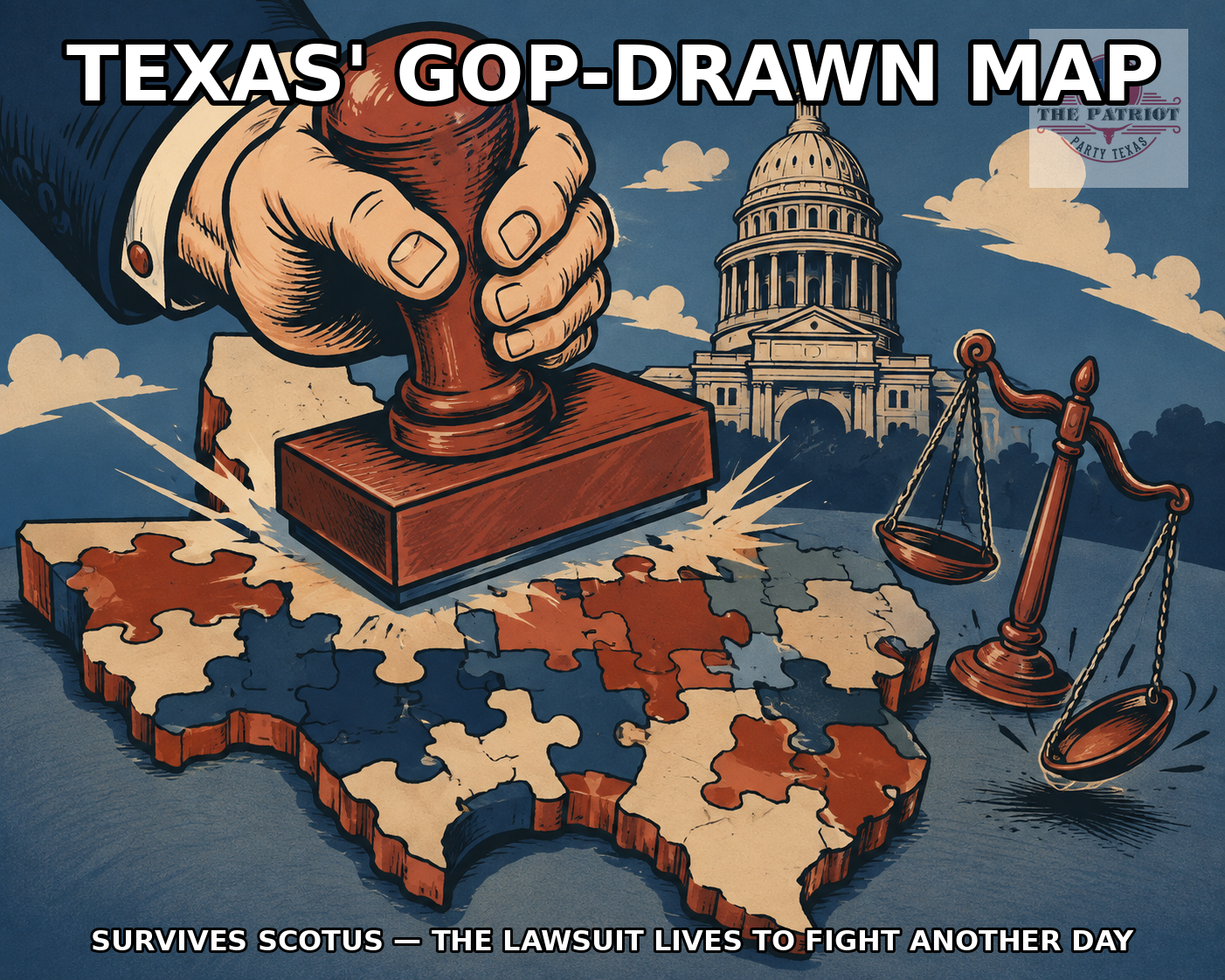 Meme: Texas' GOP-Drawn Map Survives SCOTUS